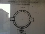Pavilhao de Seguranca, panopticon map (detail) Hospital Museum Miguel Bombarda